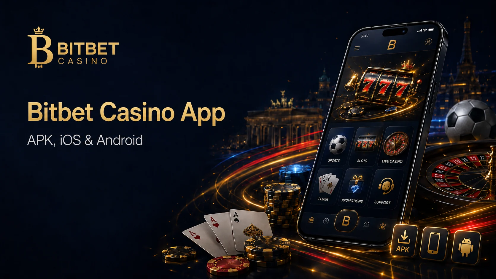 Bitbet Casino App für Android und iOS